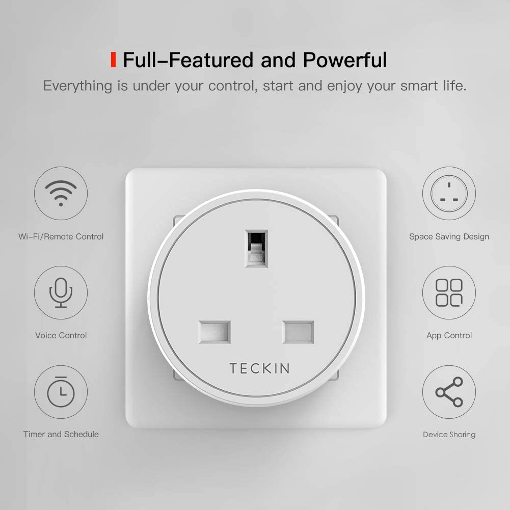The Teckin smart plug.